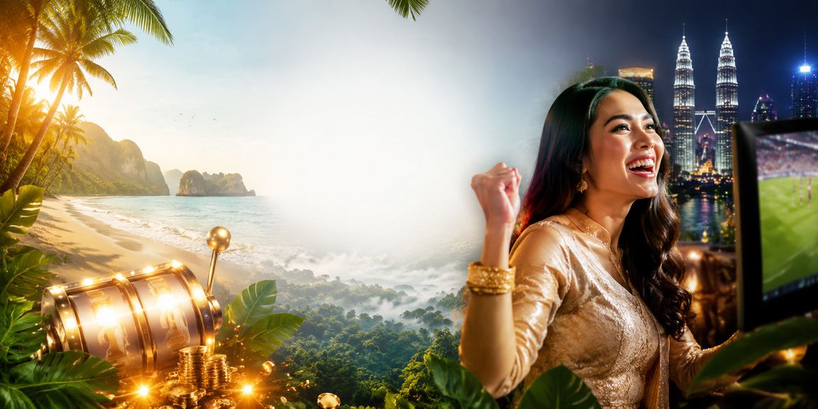 Pemain dari Langkawi menikmati permainan slot dan jackpot bergaya mewah di platform rt2